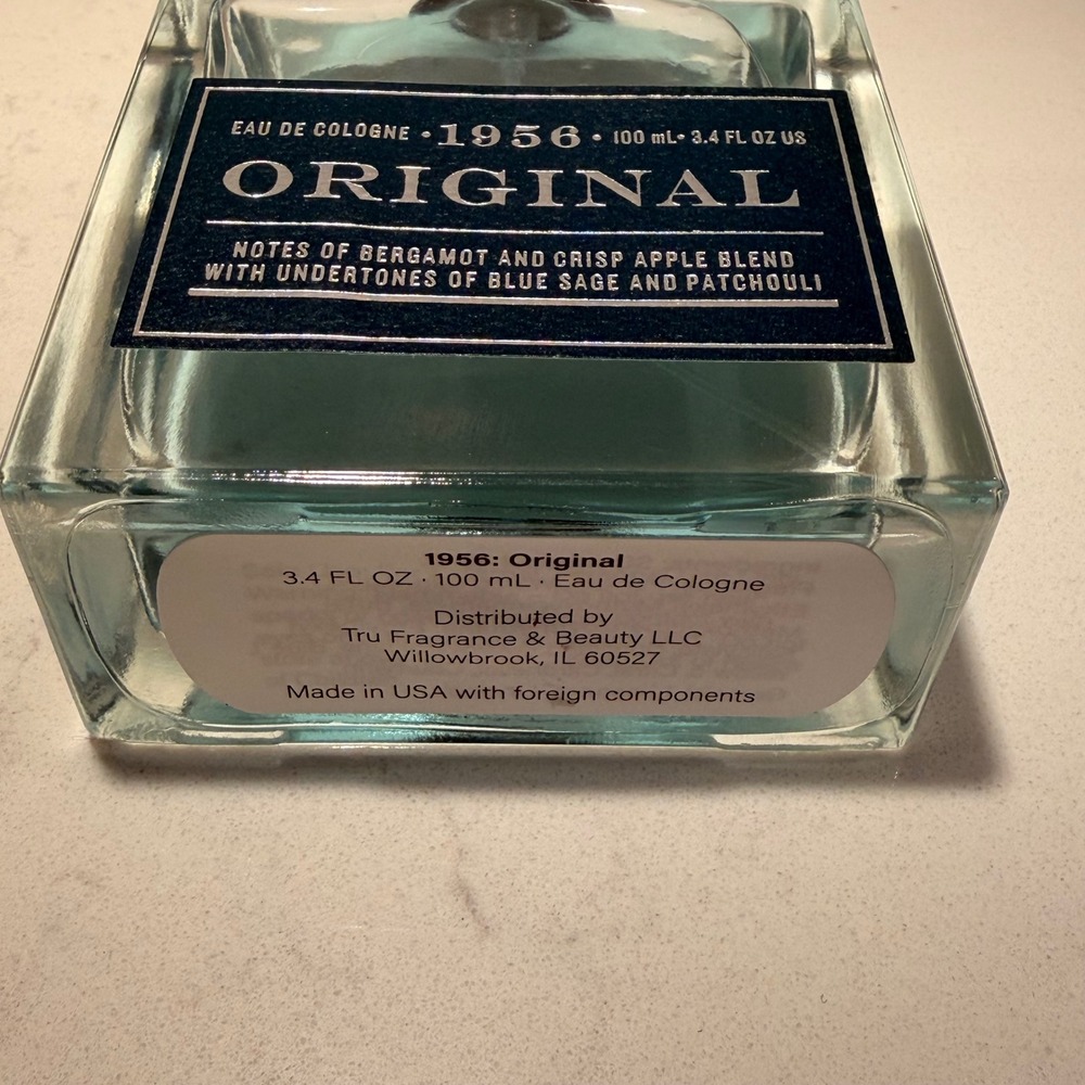 1956 Original Eau De Cologne NEW 3.4 fl oz (100 mL) by Tru Fragrance New No Box - Picture 6 of 11